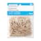 12 Packs: 50 ct. (600 total) Tiny Wood Clothespins by Creatology™